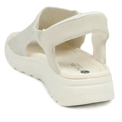 Easy Step In Stretch Fit Sandals - Beige