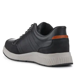 Easy Step In Wide Fit Bungee Laced Shoes - Black