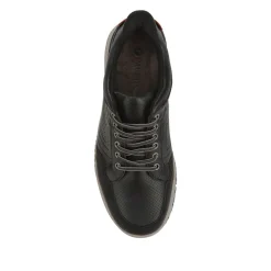 Easy Step In Wide Fit Bungee Laced Shoes - Black