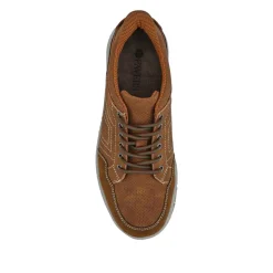 Easy Step In Wide Fit Bungee Laced Shoes - Brown