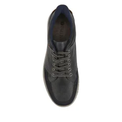 Easy Step In Wide Fit Bungee Laced Shoes - Navy