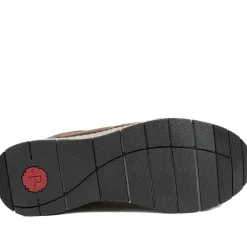 Easy Step In Wide Fit Laceless Shoes - Cognac