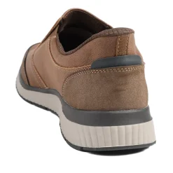 Easy Step In Wide Fit Laceless Shoes - Cognac