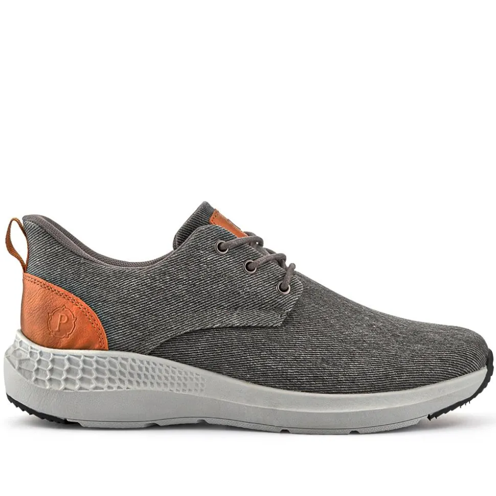 Easy Step In Wide Fit Lightweight Trainers - Grey