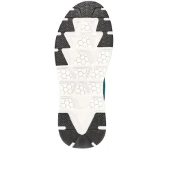 Easy Step In Wide Fit Memory Foam Trainers - Aqua
