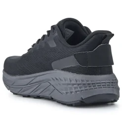 Easy Step In Wide Fit Memory Foam Trainers - Black