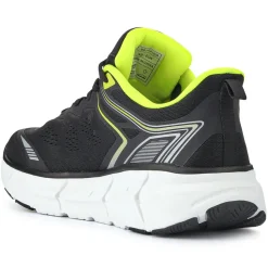 Easy Step In Wide Fit Memory Foam Trainers - Black