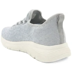 Easy Step In Wide Fit Memory Foam Trainers - Blue