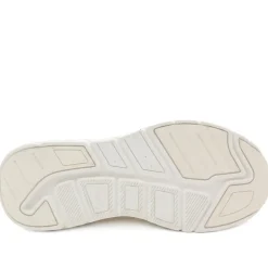 Easy Step In Wide Fit Memory Foam Trainers - Off White