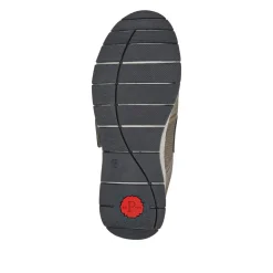 Easy Step In Wide Fit Touch Fastening Trainers - Grey