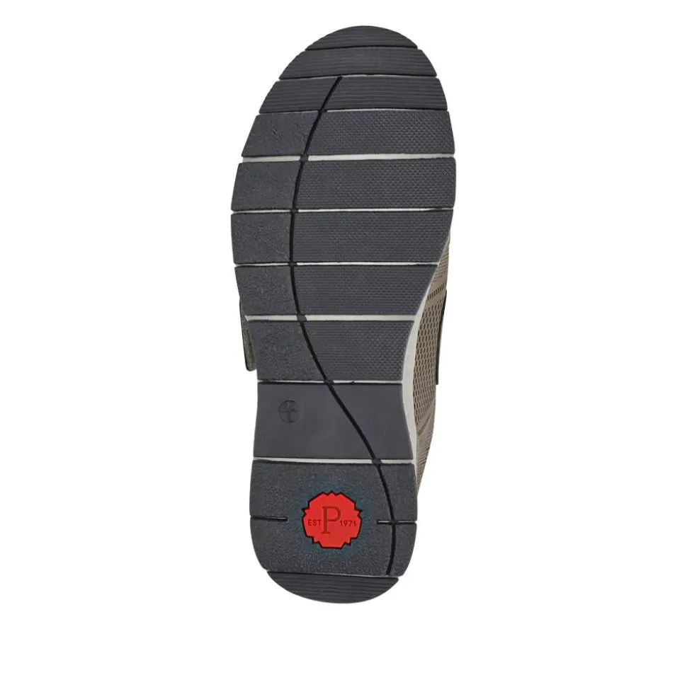 Easy Step In Wide Fit Touch Fastening Trainers - Grey