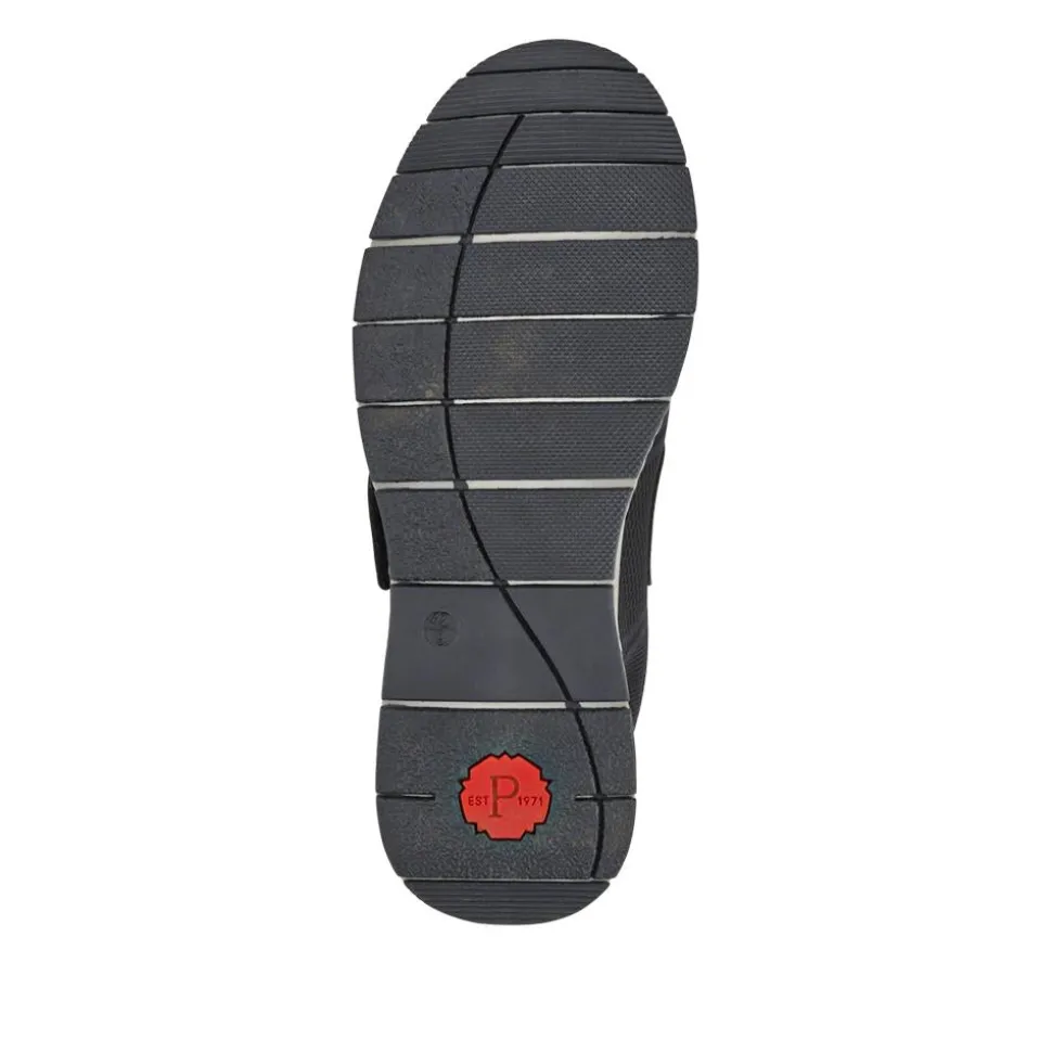 Easy Step In Wide Fit Touch Fastening Trainers - Navy