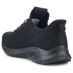 Easy Step In Wide Fit Trainers - Black