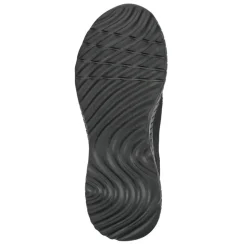Easy Step In Wide Fit Trainers - Black