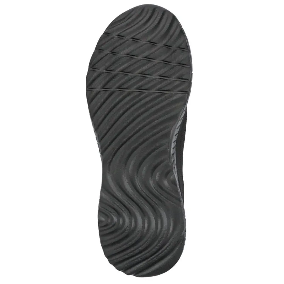 Easy Step In Wide Fit Trainers - Black