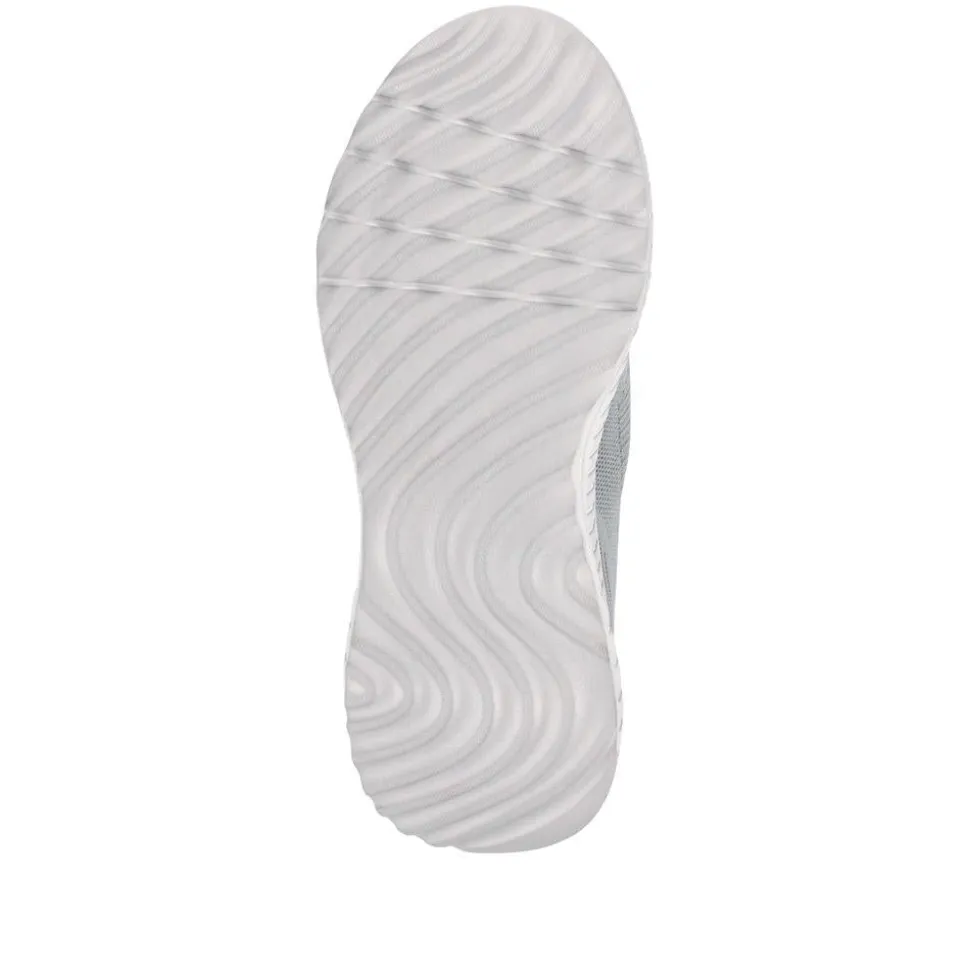 Easy Step In Wide Fit Trainers - Grey