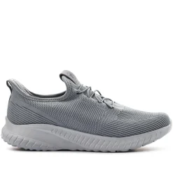 Easy Step In Wide Fit Trainers - Grey