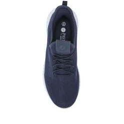 Easy Step In Wide Fit Trainers - Navy