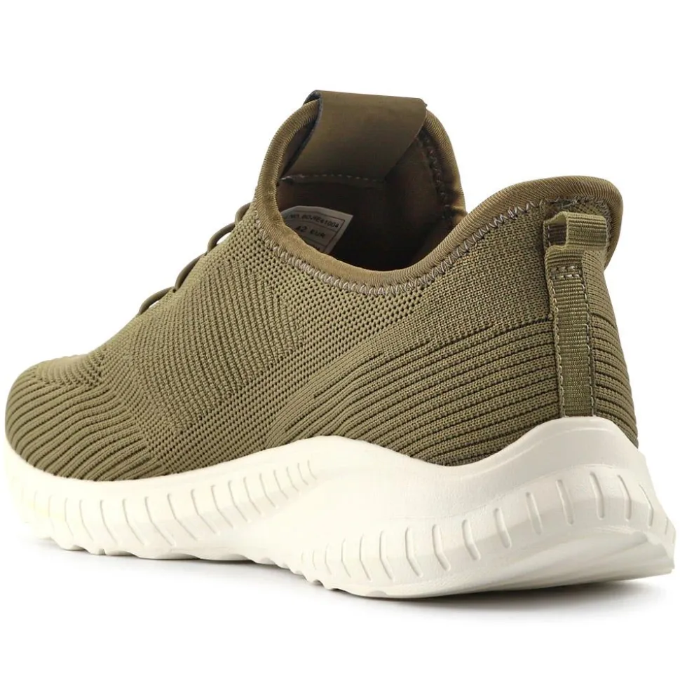 Easy Step In Wide Fit Trainers - Sand