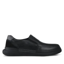 Elasticated Lightweight Slip In Shoes - Black