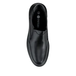 Elasticated Lightweight Slip In Shoes - Black