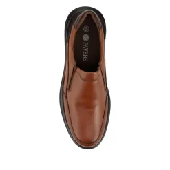 Elasticated Lightweight Slip In Shoes - Tan