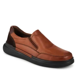 Elasticated Lightweight Slip In Shoes - Tan