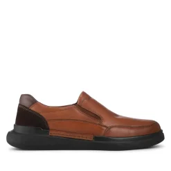 Elasticated Lightweight Slip In Shoes - Tan