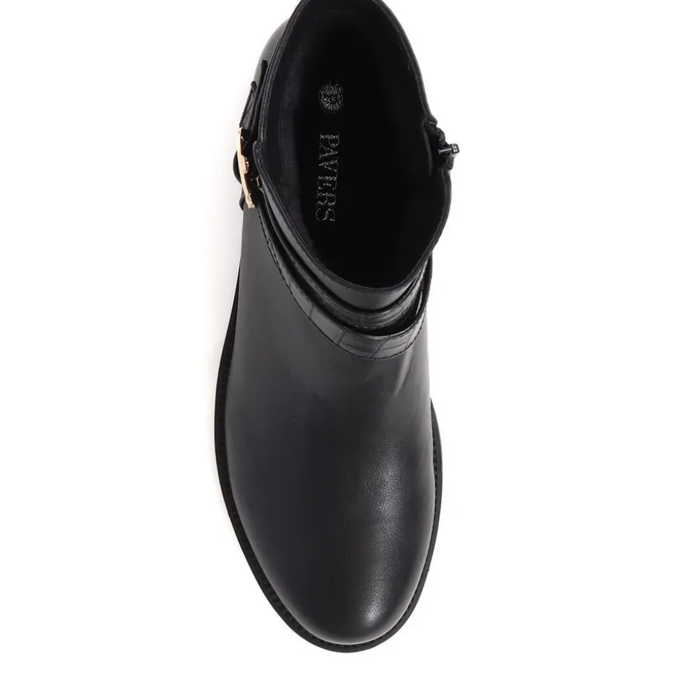 Embellished Ankle Boots - Black