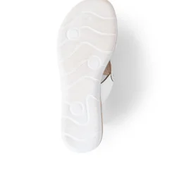 Embellished Mule Sandals - White