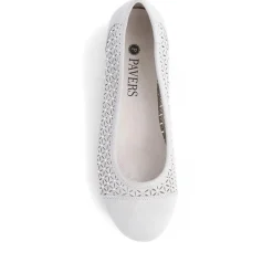 Embellished Pumps - Light Grey