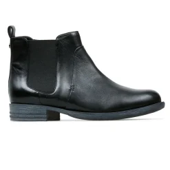 Essential Comfort Boots EE Fit - Black Leather