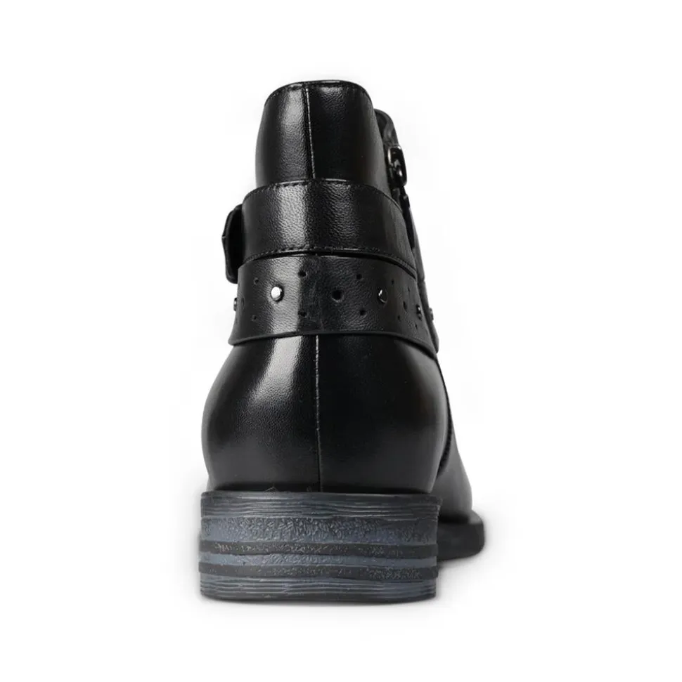 Essential Comfort Boots EE Fit - Black Leather