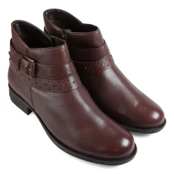 Essential Comfort Boots EE Fit - Conker Leather