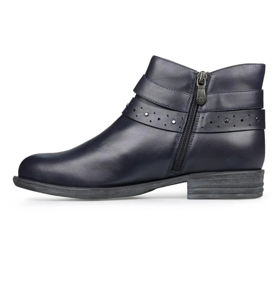Essential Comfort Boots EE Fit - Midnight Leather