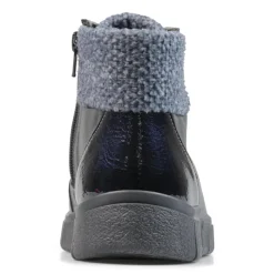 Essential Comfort Boots EE Fit - Navy Leather