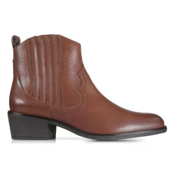 Essential Comfort Boots E Fit - Tan Tumbled Leather