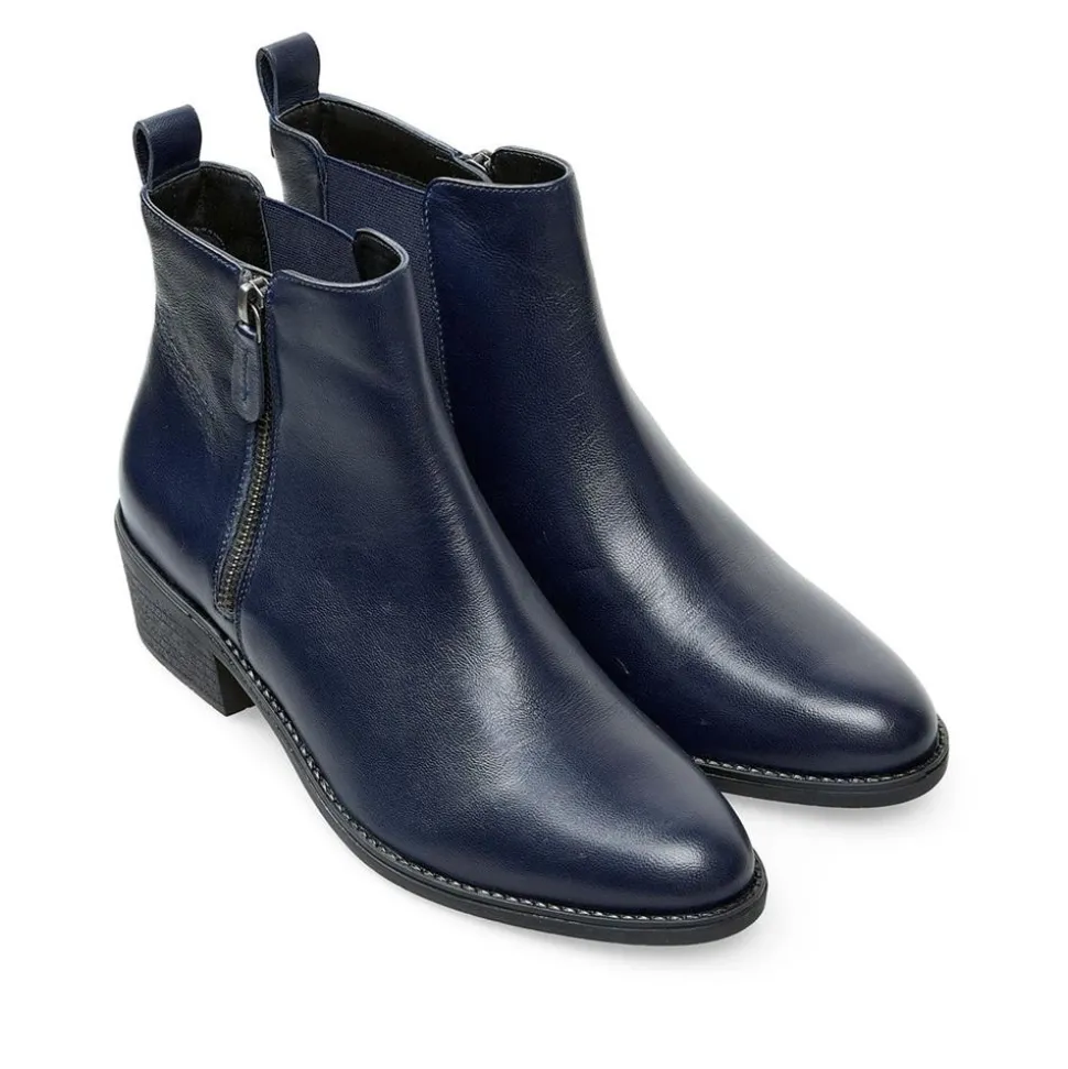 Essential Comfort Boots Multi Fit & E - Midnight Nubuck
