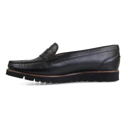 Essential Comfort Flats - Black Leather