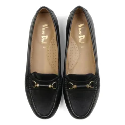 Essential Comfort Flats - Black Leather