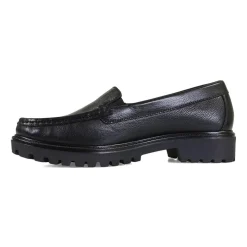 Essential Comfort Flats - Black Leather