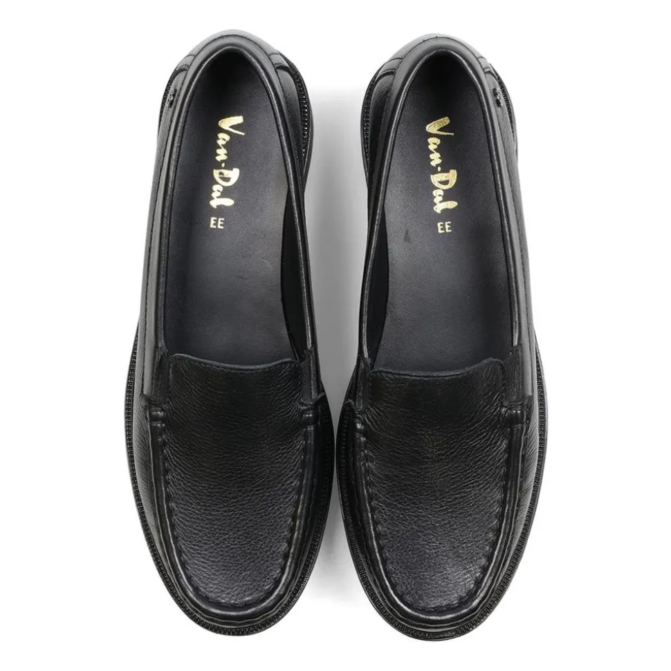 Essential Comfort Flats - Black Leather