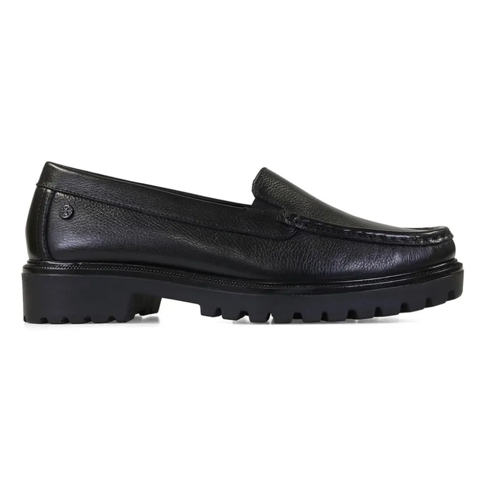 Essential Comfort Flats - Black Leather