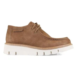 Essential Comfort Flats E Fit - Tan Nubuck