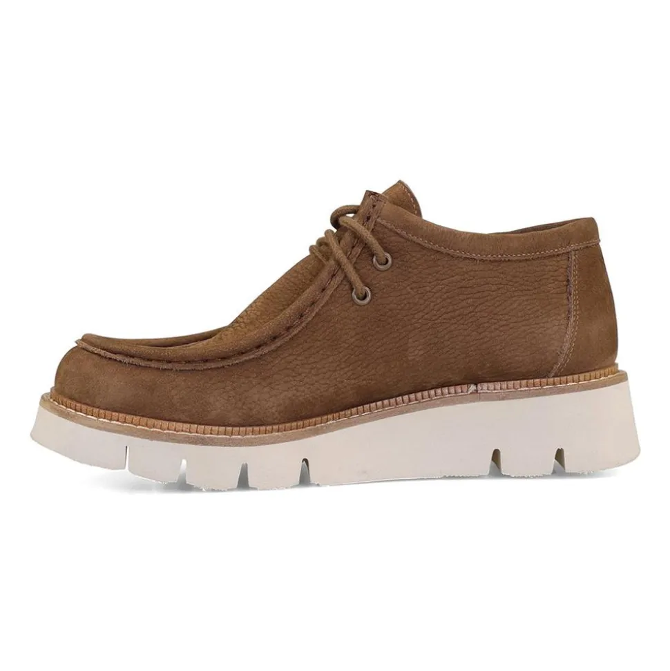 Essential Comfort Flats E Fit - Tan Nubuck