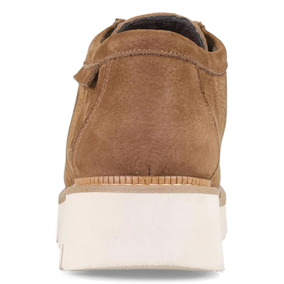 Essential Comfort Flats E Fit - Tan Nubuck
