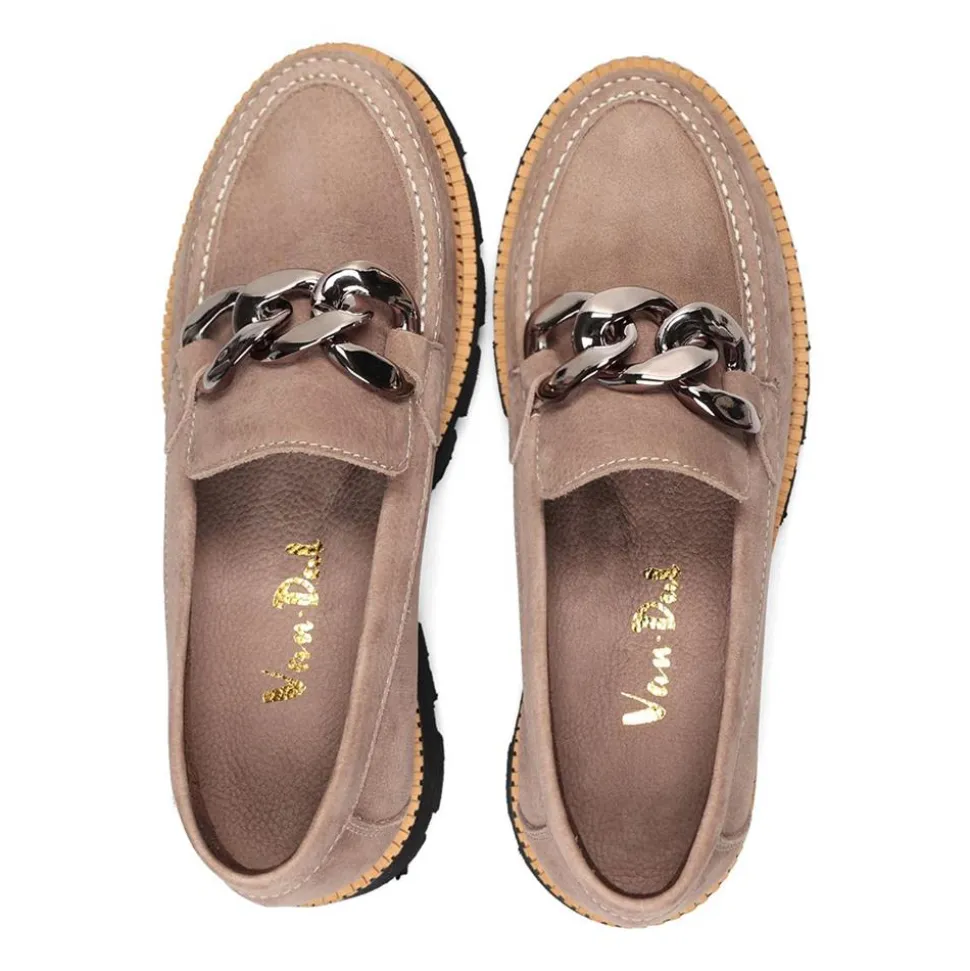 Essential Comfort Flats E Fit - Taupe Nubuck
