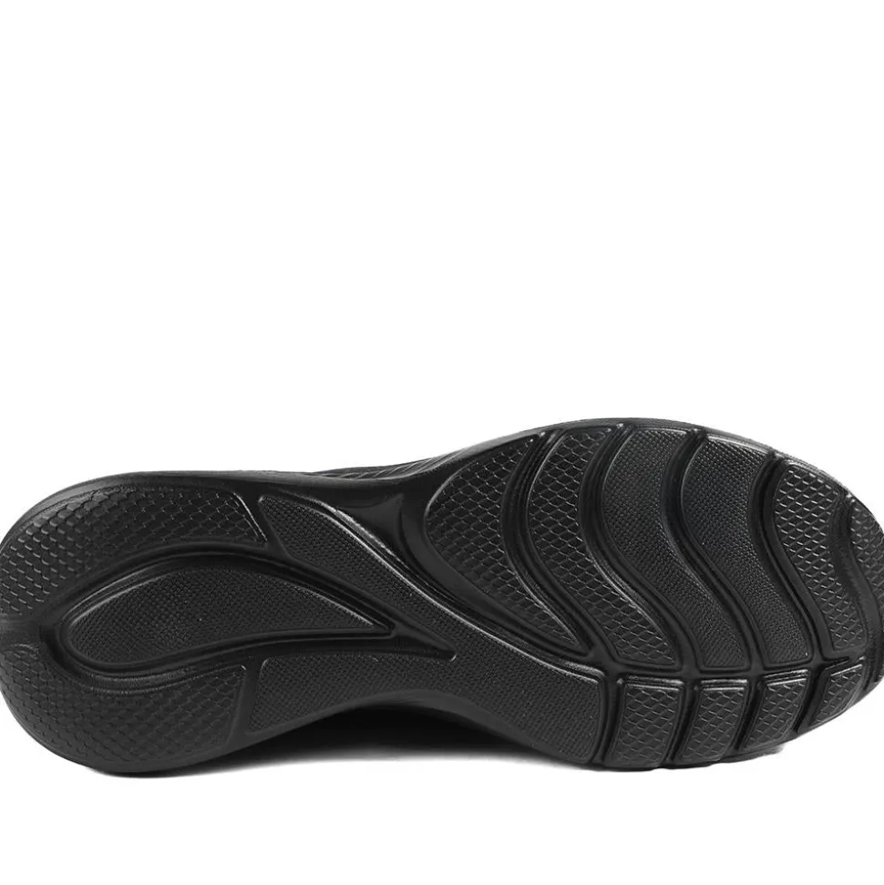 Everyday Comfort Lace Up Trainer - Black