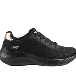 Everyday Comfort Lace Up Trainer - Black