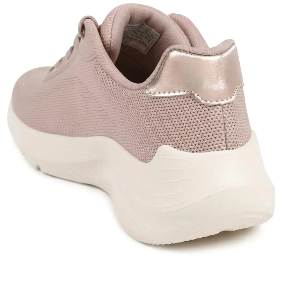 Everyday Comfort Lace Up Trainer - Blush